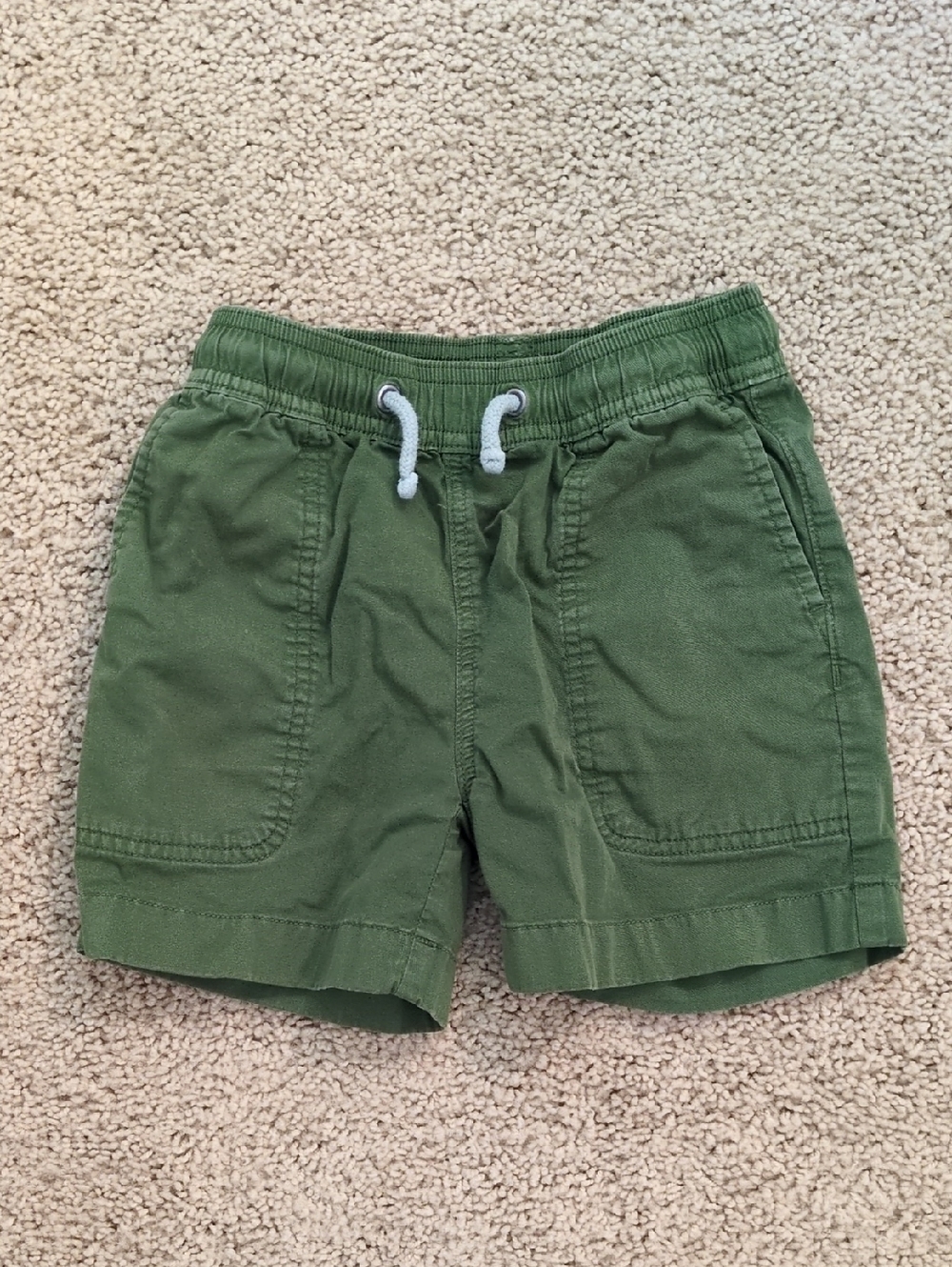 Crewcuts Olive Drawstring Pocket Shorts